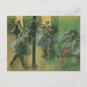Carte Postale Edgar Degas   Danseuses en répétition