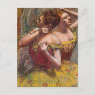 Carte Postale Edgar Degas   Deux danseurs