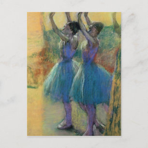 Carte Postale Edgar Degas   Deux Danseurs Bleus