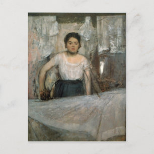 Carte Postale Edgar Degas - Femme En Repassage