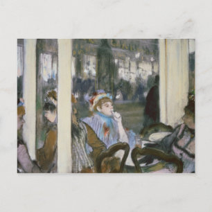 Carte Postale Edgar Degas Femmes sur une terrasse de café, 187