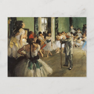 Carte Postale Edgar Degas La Classe de Danse