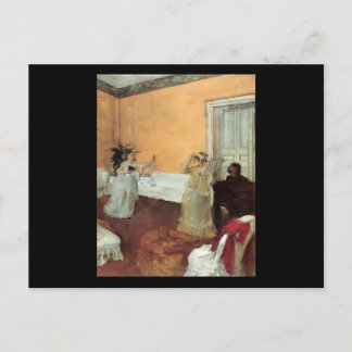 Carte Postale Edgar Degas Le Duet