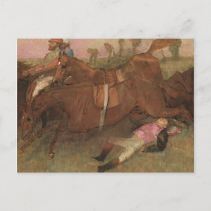 Carte Postale Edgar Degas   Scene from the steeplechase