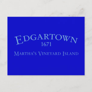 Carte postale Edgartown Incorporated 1671