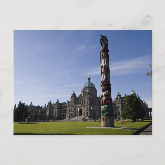 Carte Postale Édifice du parlement de Victoria 1 (Devant)