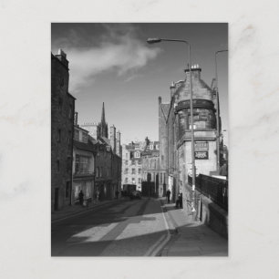 Carte Postale Edimbourg Candlemakers Row Mono