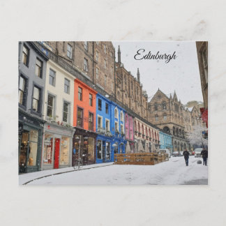 Carte Postale Édimbourg - rue Victoria