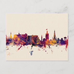 Carte Postale Édimbourg Scotland Skyline