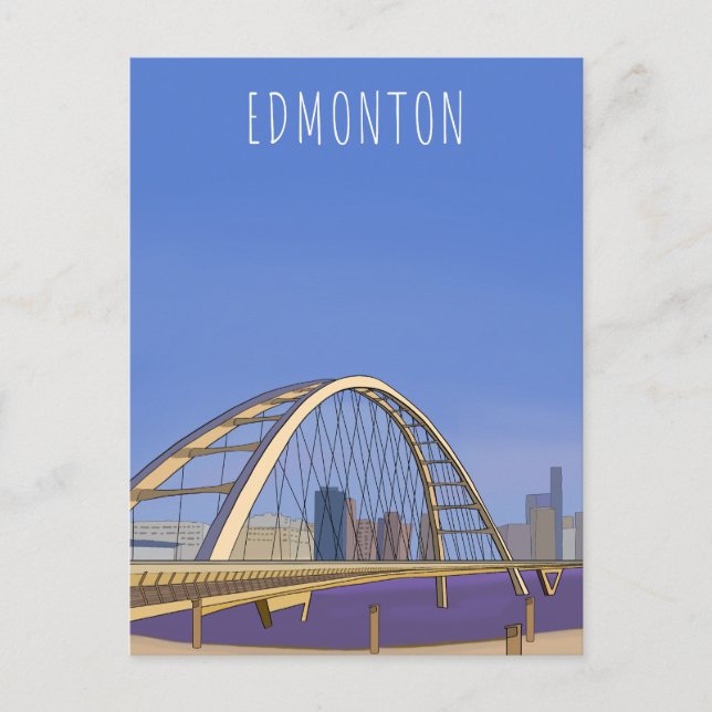Carte Postale Edmonton Alberta Canada (Devant)