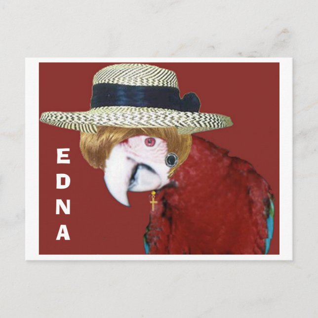 CARTE POSTALE EDNA (Devant)
