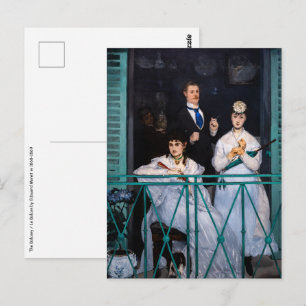 Carte Postale Edouard Manet - Balcon / Le Balcon