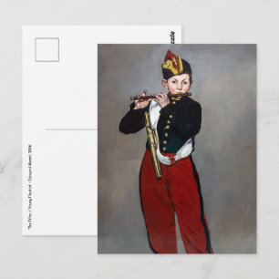 Carte Postale Edouard Manet - Le Joueur de fifre / Jeune flûtist