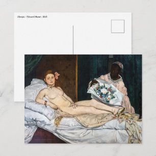 Carte Postale Edouard Manet - Olympia