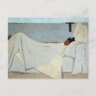 Carte Postale Edouard Vuillard En Lit