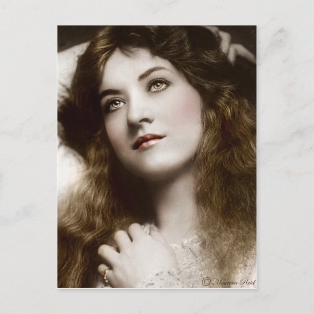 Carte postale édouardienne victorienne Sepia teint (Devant)