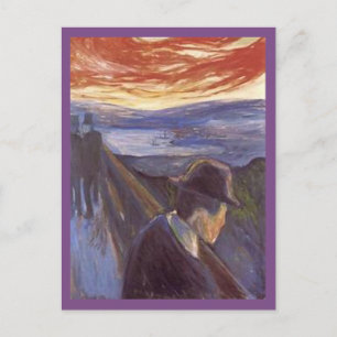 Carte Postale Edvard Munch, Despair