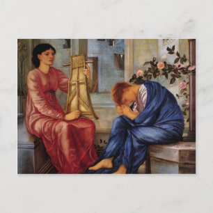 Carte Postale Edward Burne-Jones - La complainte