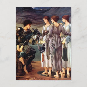 Carte Postale Edward Burne-Jones - L'Armement de Perseus