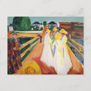 Carte Postale Edward Munch Art Painting