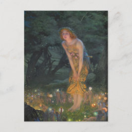 Carte Postale Edward Robert Hughes Midsummer Eve CC1101