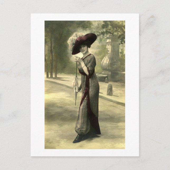 Carte Postale Edwardian Lady (Devant)