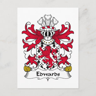 Carte Postale Edwards Family Crest