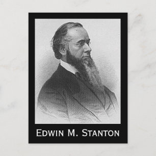 Carte Postale Edwin M. Stanton