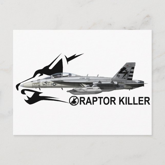 Carte Postale EF-18G Growler (Devant)