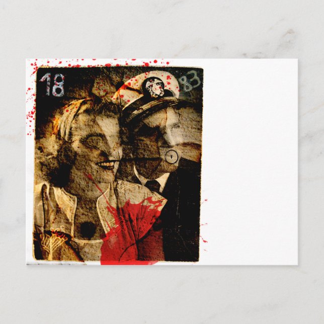 Carte postale éffrayante (Devant)