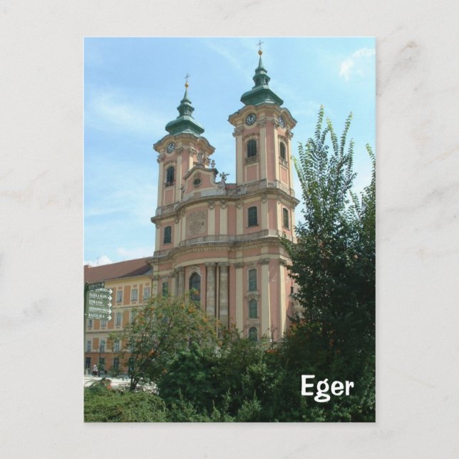 Carte Postale Eger (Devant)