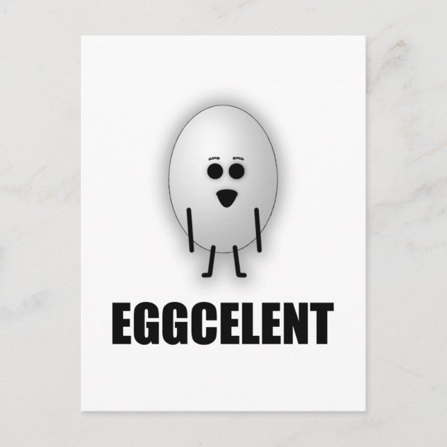 CARTE POSTALE EGGCELENT (Devant)