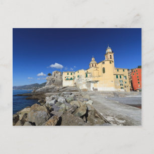 Carte Postale Église à Camogli