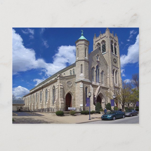 Carte Postale Église catholique Saint-Louis-Bertrand (Devant)