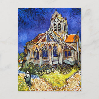 Carte Postale Église d'Auvers