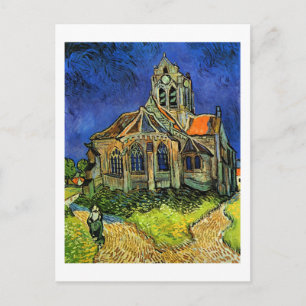 Carte Postale Église d'Auvers Van Gogh