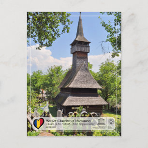 Carte Postale Eglise de la Nativité de la Vierge, Ieud