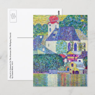 Carte Postale Église de Saint-Wolfgang par Gustav Klimt, Art vic