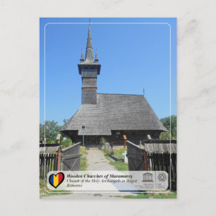 Carte Postale Église des Saints-Archanges de Rogoz classée Patri