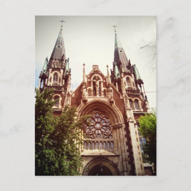 Carte Postale Église des saints Olga et Elizabeth (Devant)