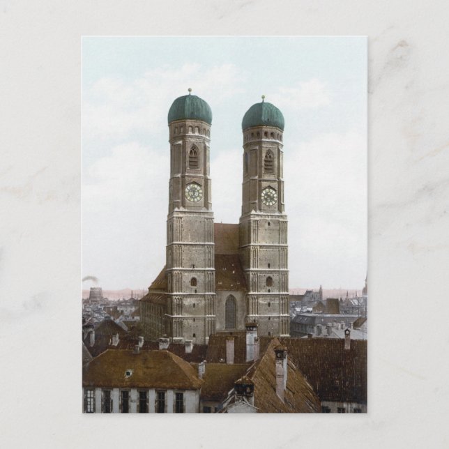 Carte Postale Église féminine de Munich (Devant)