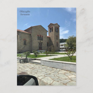 Carte Postale Eglise grecque traditionnelle à Olympie moderne, G