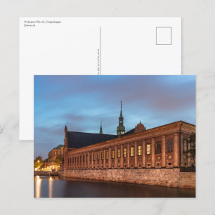 Carte Postale Église Holmens Copenhague Danemark