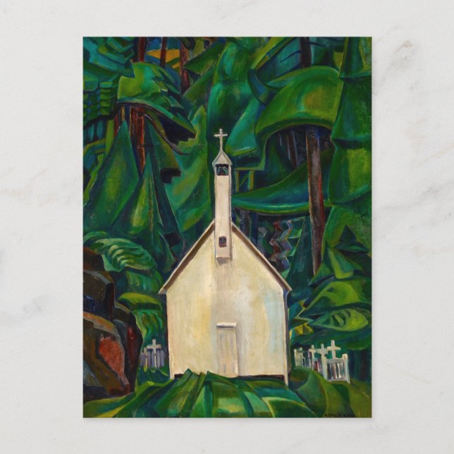 Carte Postale Église indienne | Emily Carr | (Devant)