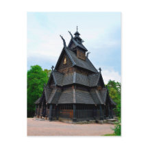 Eglise médiévale norvégienne Stave, Oslo, Norvège