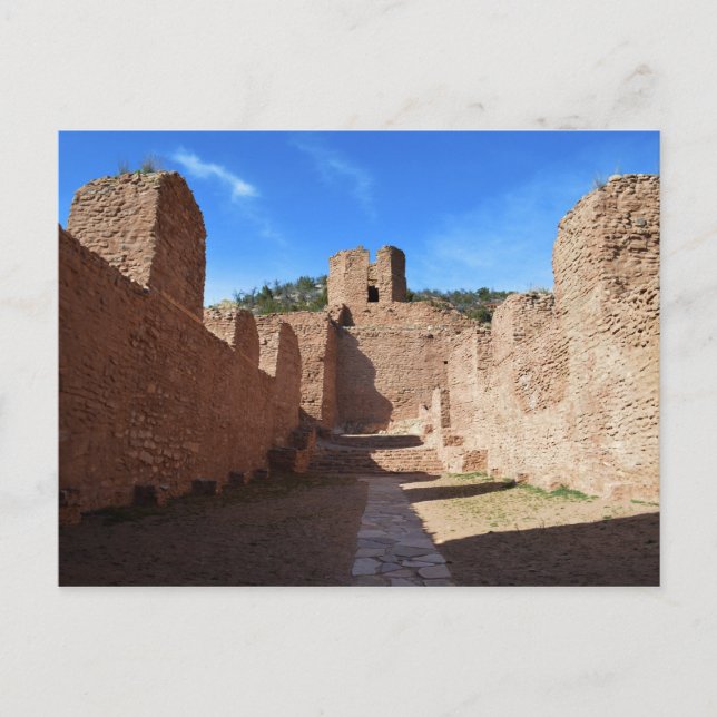 Carte Postale Église Mission San Jose de los Jemez, Nouveau-Mexi (Devant)