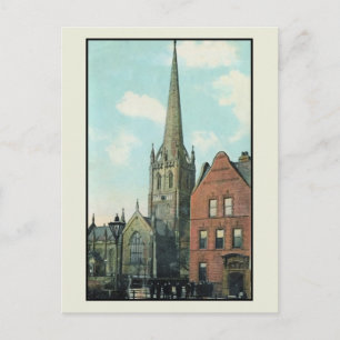 Carte Postale Église paroissiale Goole vintage de 1910