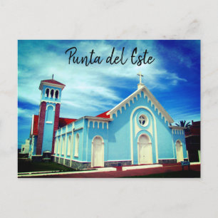 Carte Postale église punta bleu