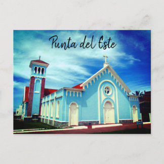 Carte Postale église punta bleu