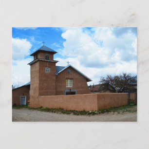 Carte Postale Église Saint-Rosaire, Truchas, Nouveau-Mexique
